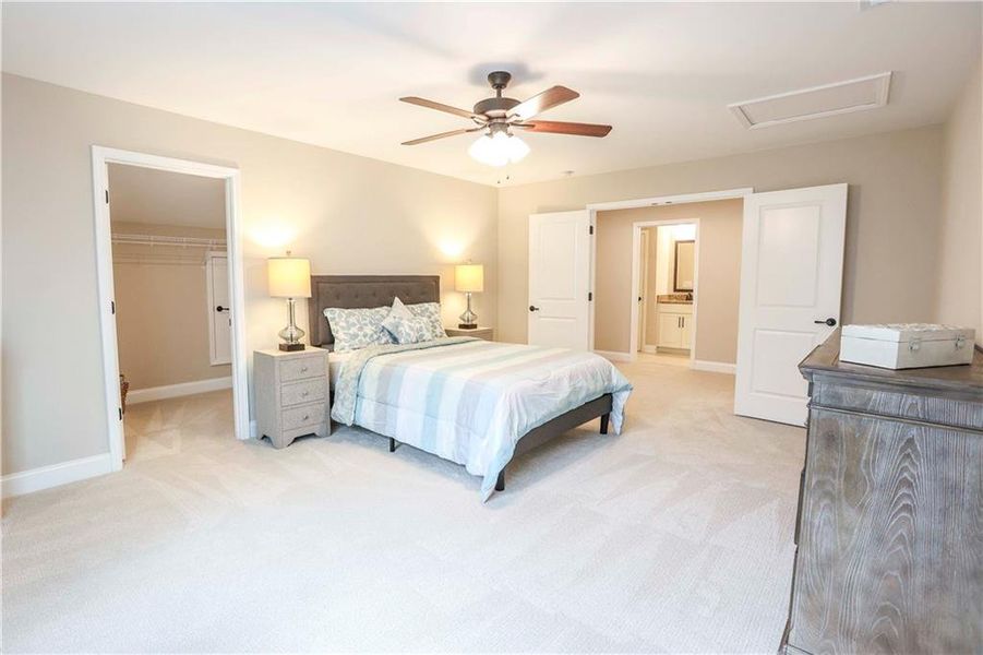 Furnished interior view inside a new home in , Cumming (Image 39). Furnished interior view inside a new home in , Cumming (Image 39).