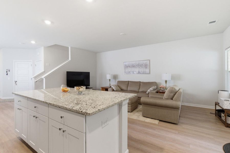 Furnished interior view inside a new home in , Charleston (Image 11).
