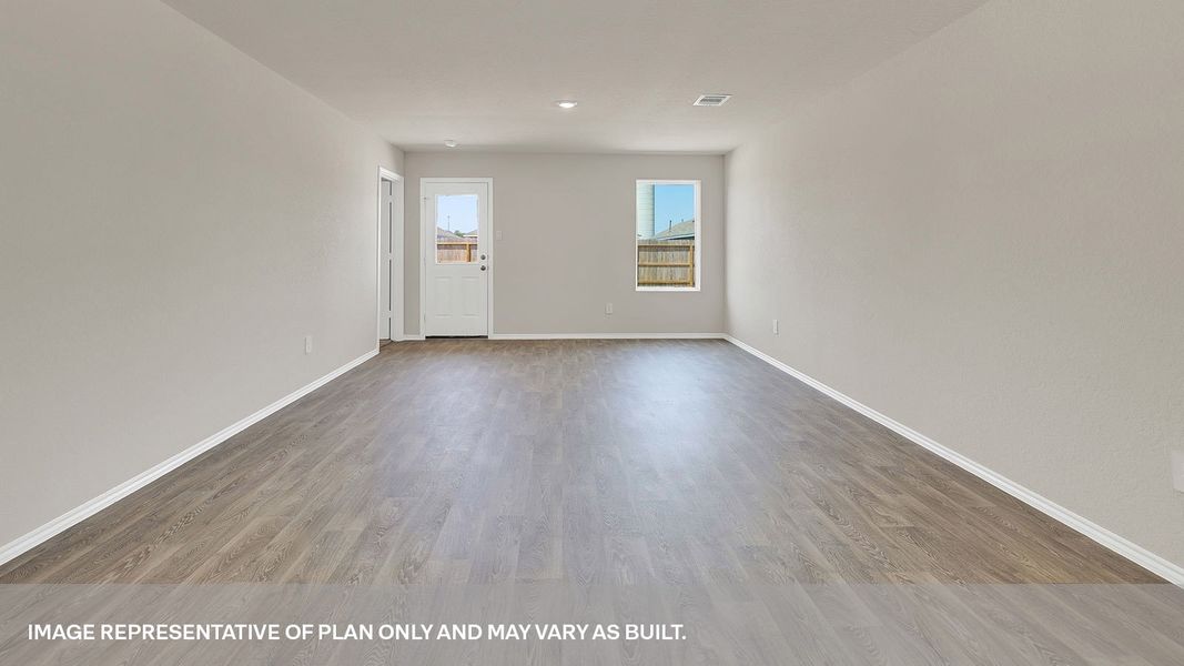 Representative unfurnished interior of a home built from the The Caprock by D.R. Horton in Spring Valley, New Braunfels (Image 19).