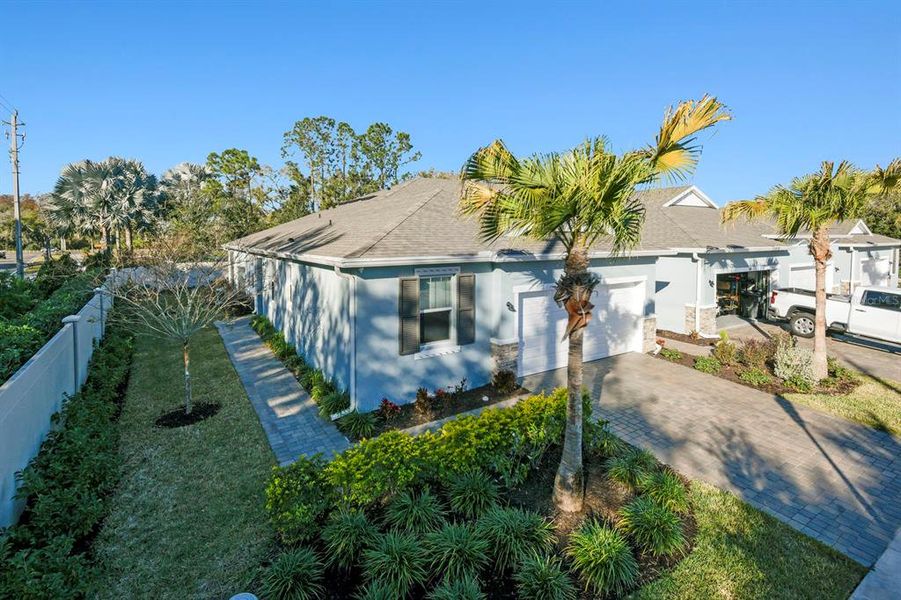 Exterior details and patio area of a home in , Sun City Center (Image 17). Exterior details and patio area of a home in , Sun City Center (Image 17).