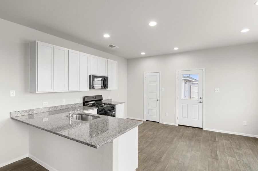 Furnished interior view inside a new home in Casetta Ranch, Kyle (Image 14).