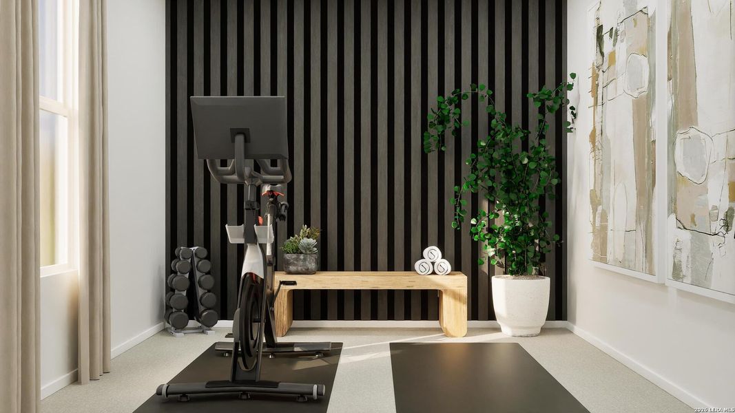 Furnished interior view inside a new home in Voss Farms, New Braunfels (Image 15). Furnished interior view inside a new home in Voss Farms, New Braunfels (Image 15).