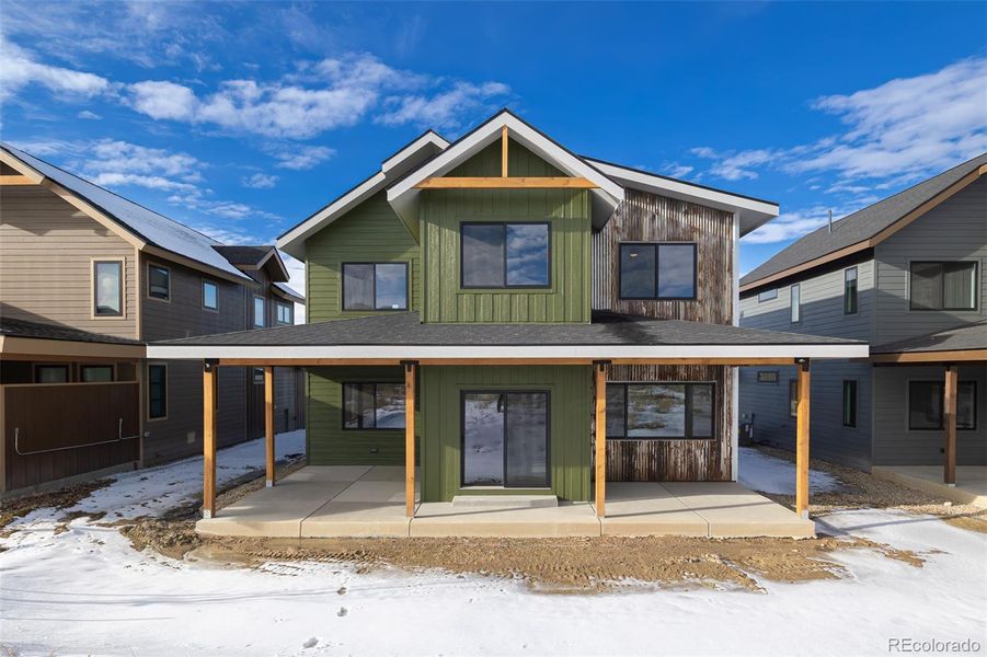 In-progress construction of a new home in , Granby, CO (Image 43). In-progress construction of a new home in , Granby, CO (Image 43).