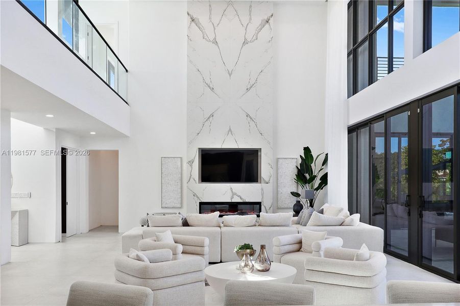 Furnished interior view inside a new home in , Davie (Image 62).