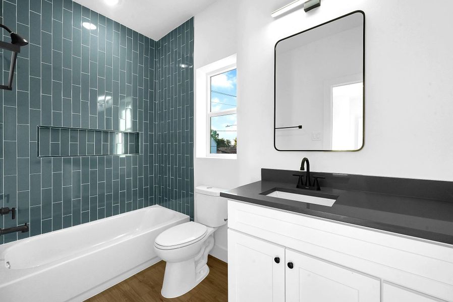 Furnished interior view inside a new home in , Houston (Image 10). Furnished interior view inside a new home in , Houston (Image 10).