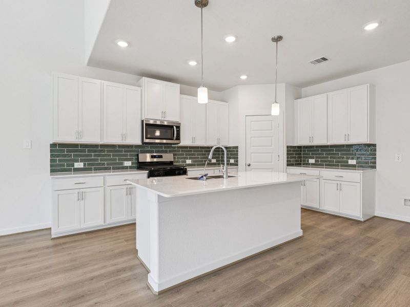 Furnished interior view inside a new home in Kingdom Heights, Rosenberg (Image 5).