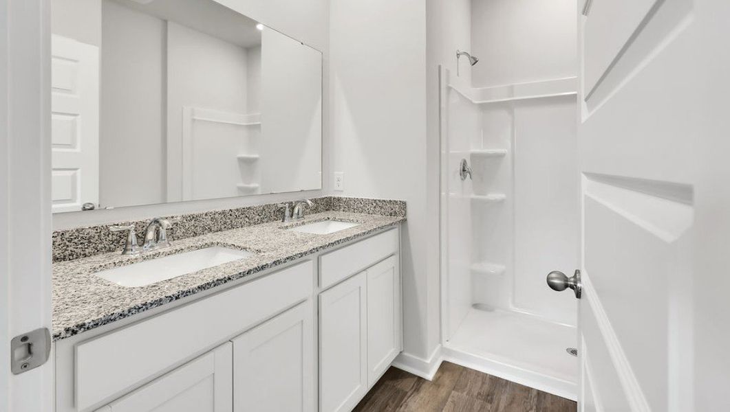 Furnished interior view inside a new home in Eagle Creek, Bolivia (Image 12).