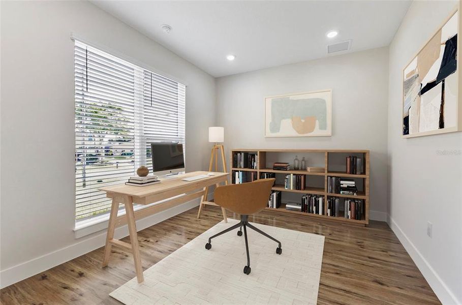 Furnished interior view inside a new home in , Port Charlotte (Image 36).
