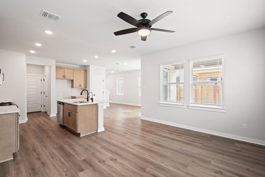 Furnished interior view inside a new home in Park Central, Georgetown (Image 10).