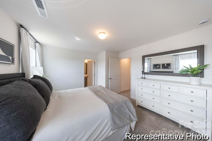 Furnished interior view inside a new home in , Concord (Image 13).