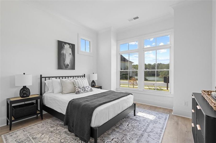 Furnished interior view inside a new home in Foxhall Residences, Douglasville GA, Douglasville (Image 31).