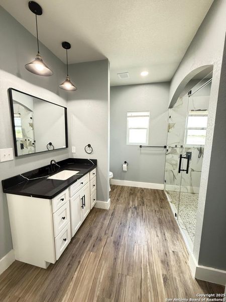 Furnished interior view inside a new home in , D'Hanis (Image 7). Furnished interior view inside a new home in , D'Hanis (Image 7).