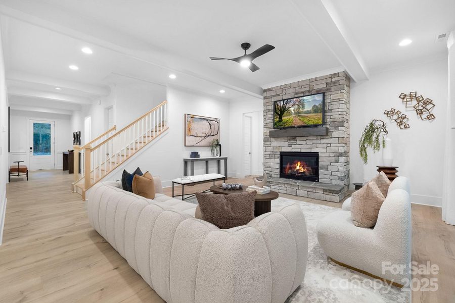 Furnished interior view inside a new home in , Lancaster (Image 12).