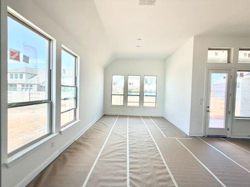 In-progress construction of a new home in Hawkes Landing, Leander, TX (Image 9).
