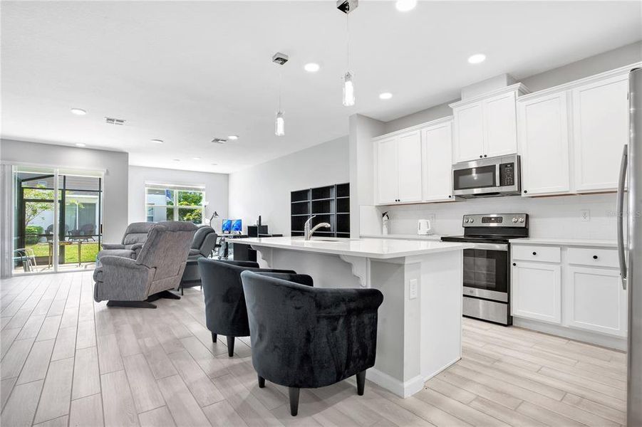 Furnished interior view inside a new home in , Oviedo (Image 4).