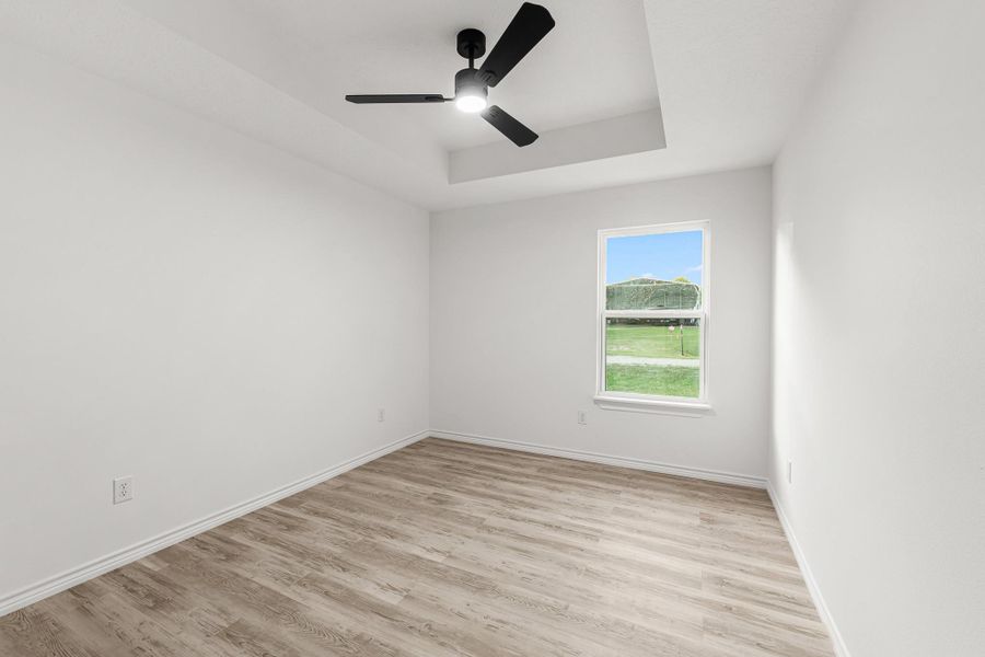 Spacious, unfurnished interior of a new home in , Point Blank (Image 21).