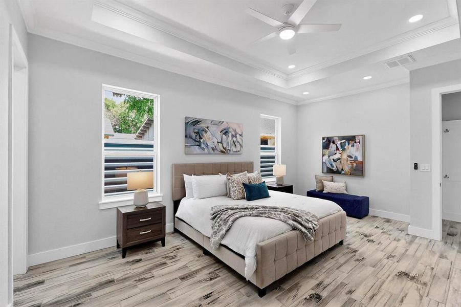 Furnished interior view inside a new home in , Dallas (Image 31). Furnished interior view inside a new home in , Dallas (Image 31).