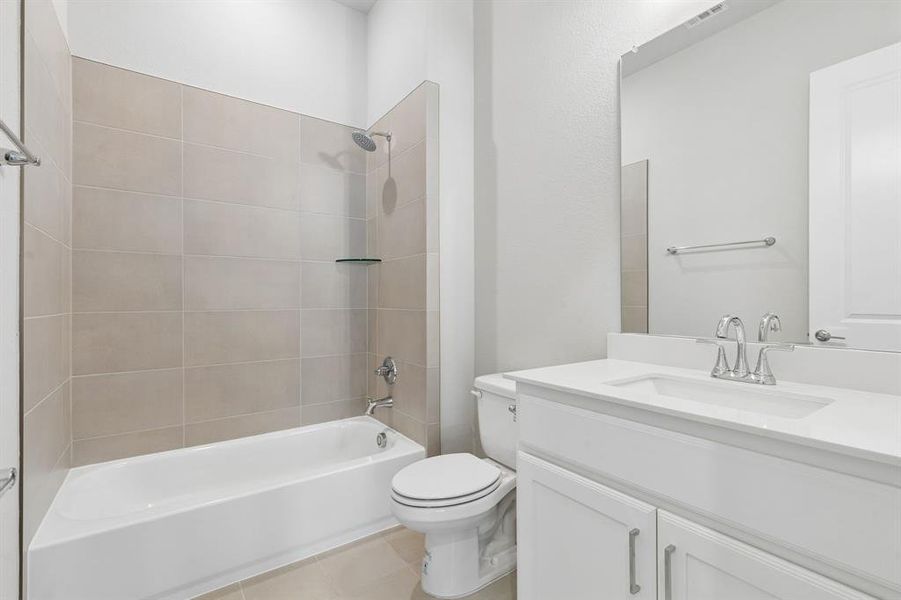 Furnished interior view inside a new home in Newman Village Townhomes, Frisco (Image 16). Furnished interior view inside a new home in Newman Village Townhomes, Frisco (Image 16).