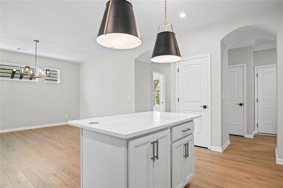Furnished interior view inside a new home in Laurel Farms, Dallas (Image 11). Furnished interior view inside a new home in Laurel Farms, Dallas (Image 11).