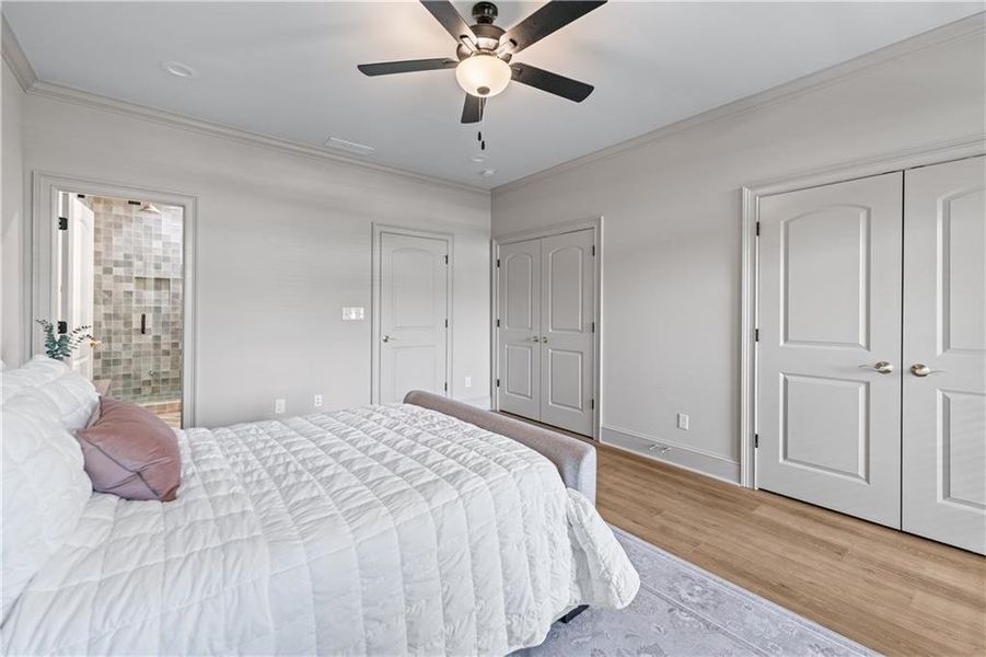 Furnished interior view inside a new home in , Atlanta (Image 7).