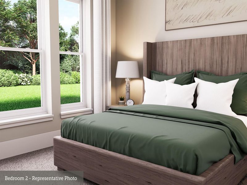 Furnished interior view inside a new home in Easthaven at Bridgeland Central - Horizon Collection, Cypress (Image 10).