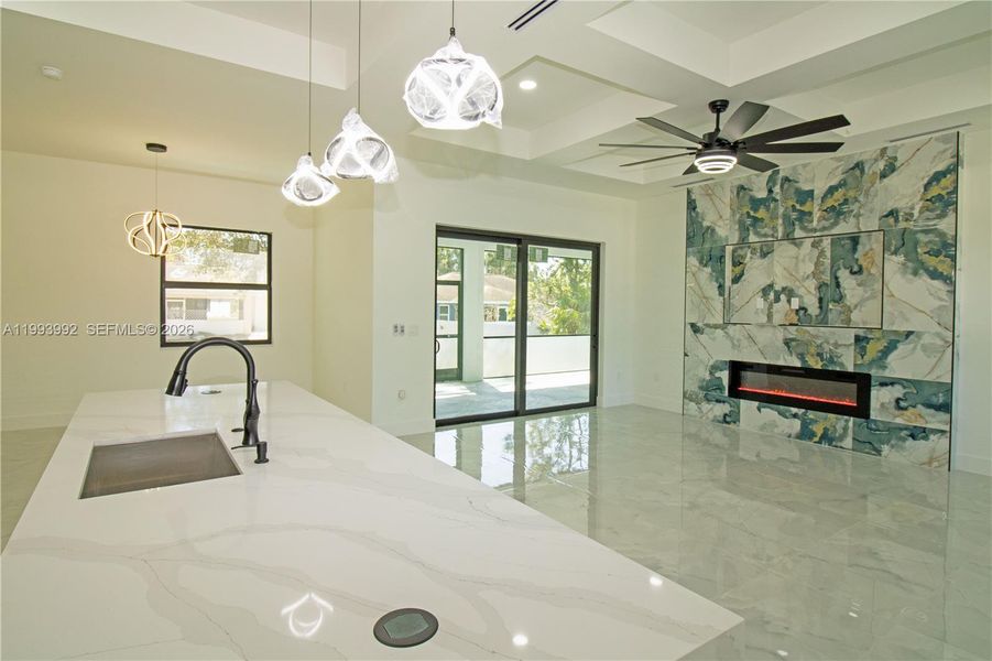 Furnished interior view inside a new home in , Lehigh Acres (Image 16).
