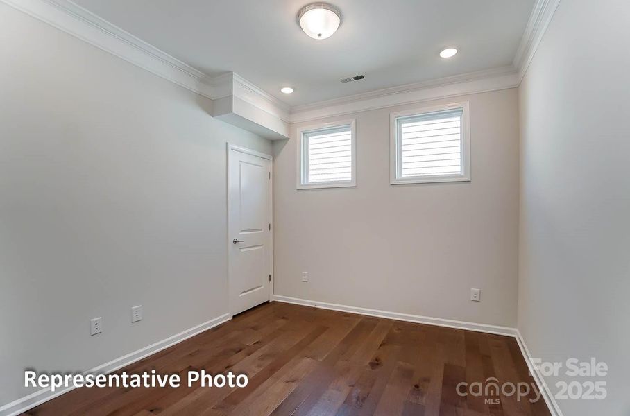 Spacious, unfurnished interior of a new home in Villas at Prestwick, Mooresville (Image 33).