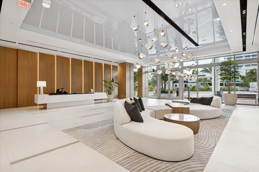Furnished interior view inside a new home in , Fort Lauderdale (Image 14).