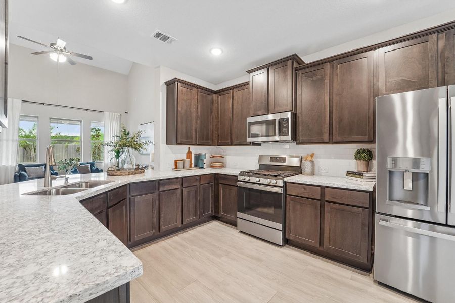 Chef-worthy kitchen (*Photo not of actual home and used for illustration purposes only.)