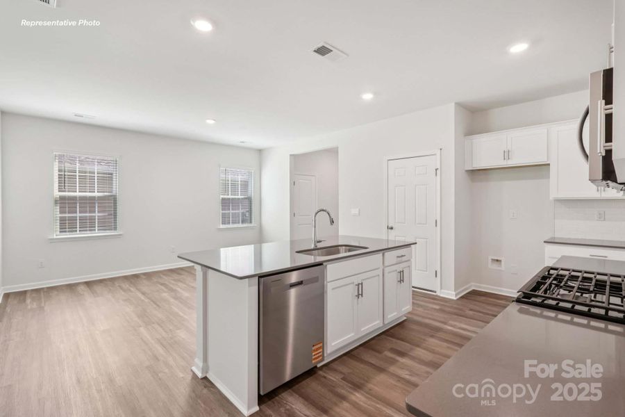Furnished interior view inside a new home in Stanton, Richburg (Image 9).