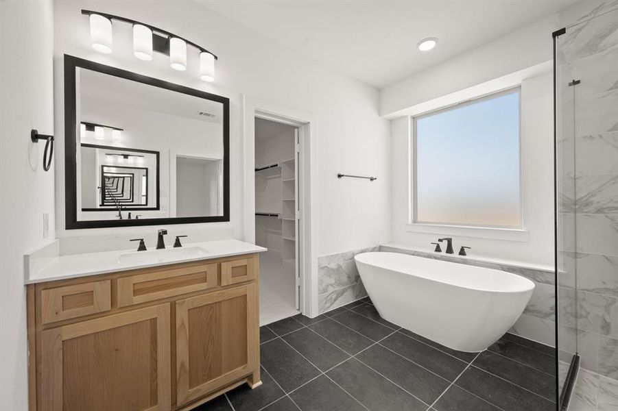 Furnished interior view inside a new home in High Country, Burleson (Image 5).