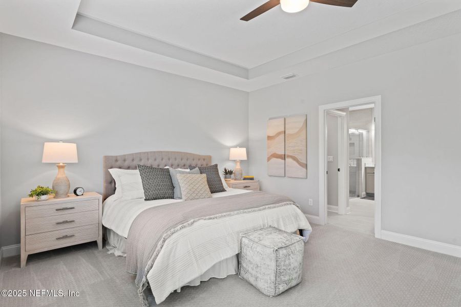 Furnished interior view inside a new home in , St. Augustine (Image 55).