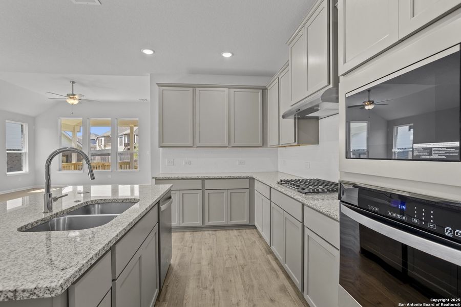 Furnished interior view inside a new home in Ladera, San Antonio (Image 8). Furnished interior view inside a new home in Ladera, San Antonio (Image 8).