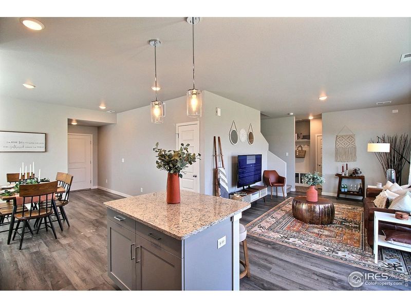Furnished interior view inside a new home in Liberty Draw, Evans (Image 36).