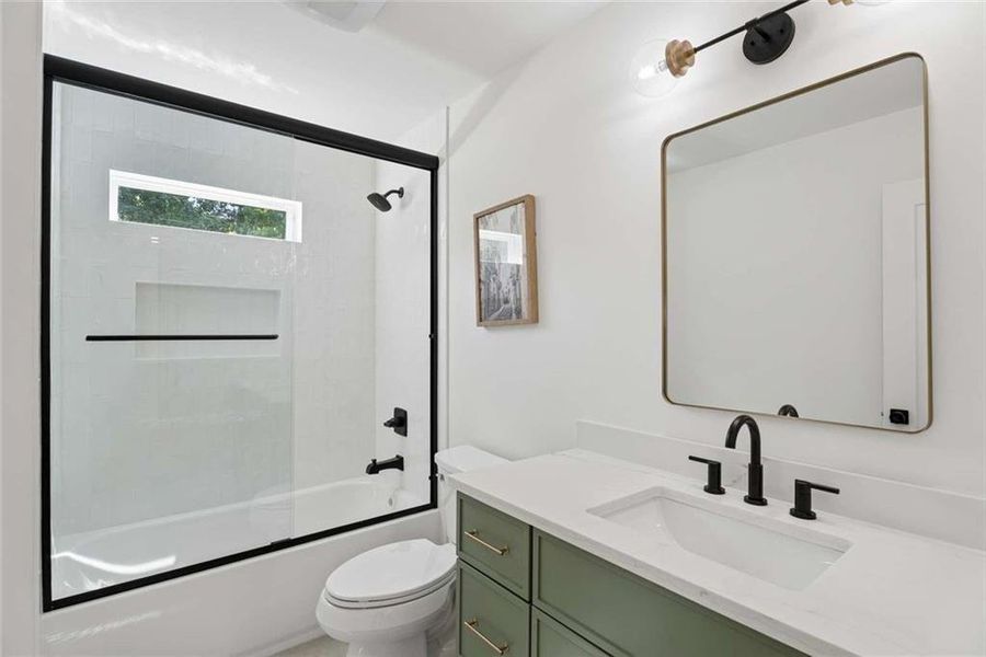 Furnished interior view inside a new home in , Atlanta (Image 31).