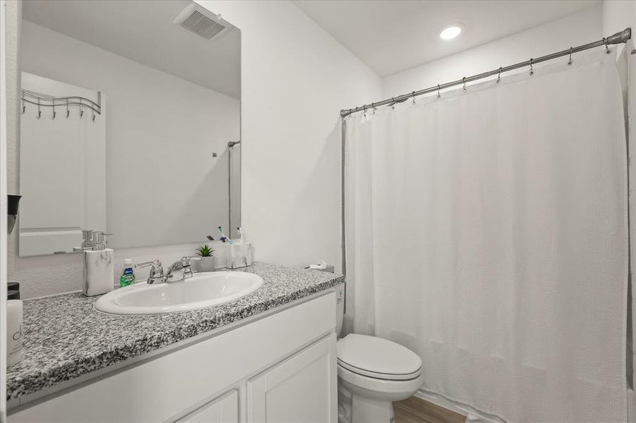 Furnished interior view inside a new home in Foree Ranch: Wellton Collection, Providence Village (Image 11).