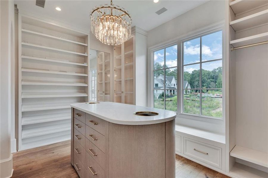 Furnished interior view inside a new home in , Alpharetta (Image 45).