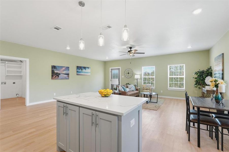 Furnished interior view inside a new home in , Gun Barrel City (Image 12).