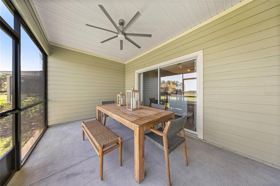 Exterior details and patio area of a home in Trailhead Landing, Alachua (Image 2).
