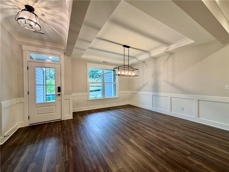 Spacious, unfurnished interior of a new home in Arbor West, Dawsonville (Image 16). Spacious, unfurnished interior of a new home in Arbor West, Dawsonville (Image 16).