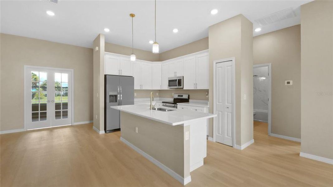 Furnished interior view inside a new home in , Port Charlotte (Image 5).