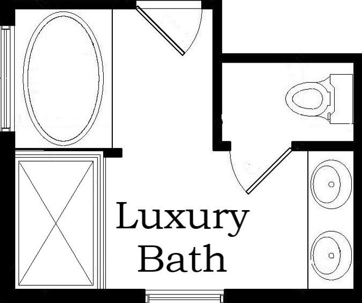 2D floor plan layout for the The Natural by Norfolk Homes in Coronado Estates, Jackson, MI (Image 32).