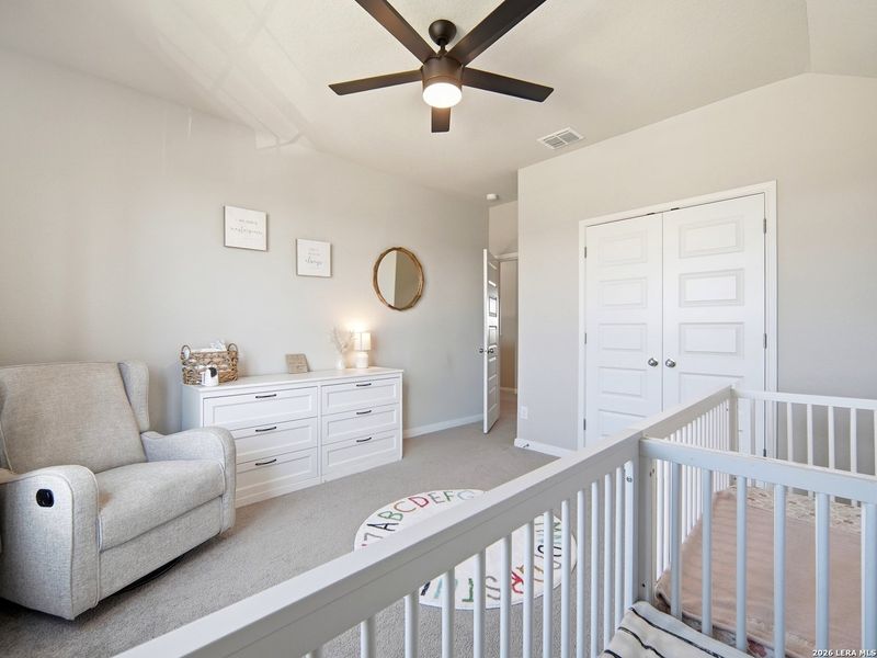 Furnished interior view inside a new home in Ventana, Bulverde (Image 29).