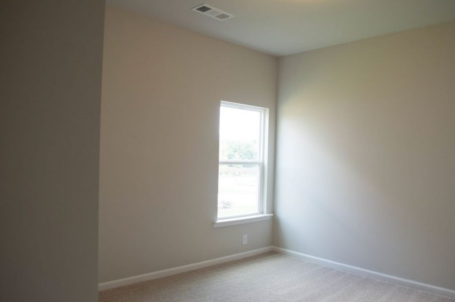 Representative unfurnished interior of a home built from the Richmond by Piedmont Residential in The Reserve at Willow Oaks, Canton (Image 14).