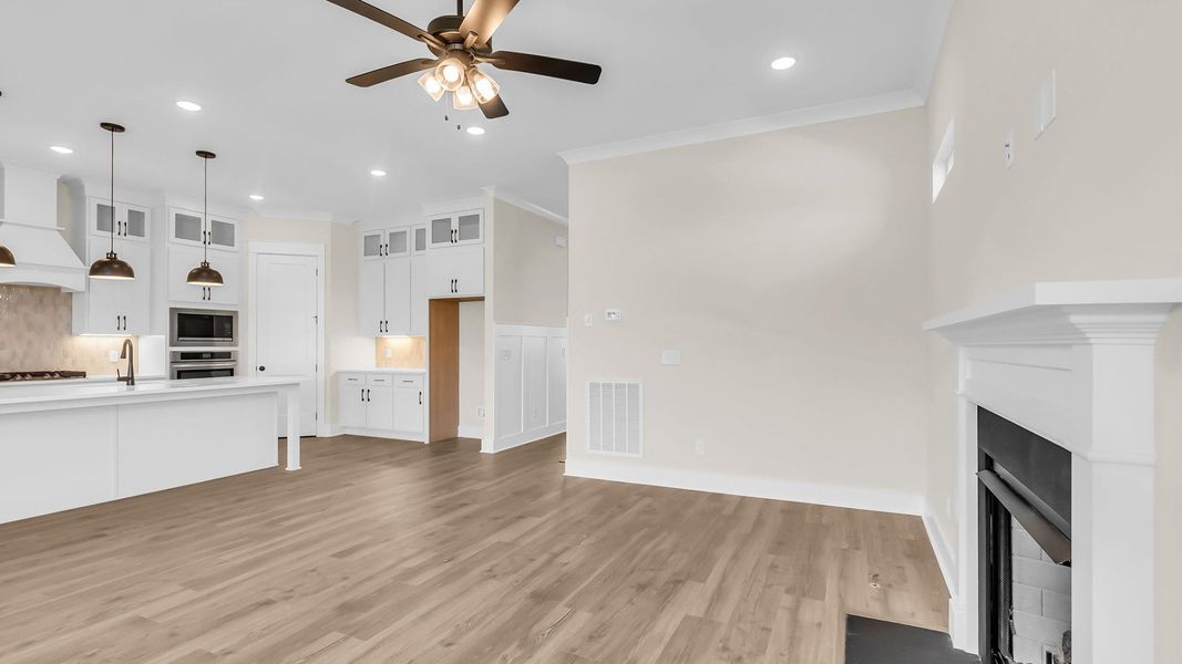 Furnished interior view inside a new home in Richvale Estates, Fairview (Image 18).