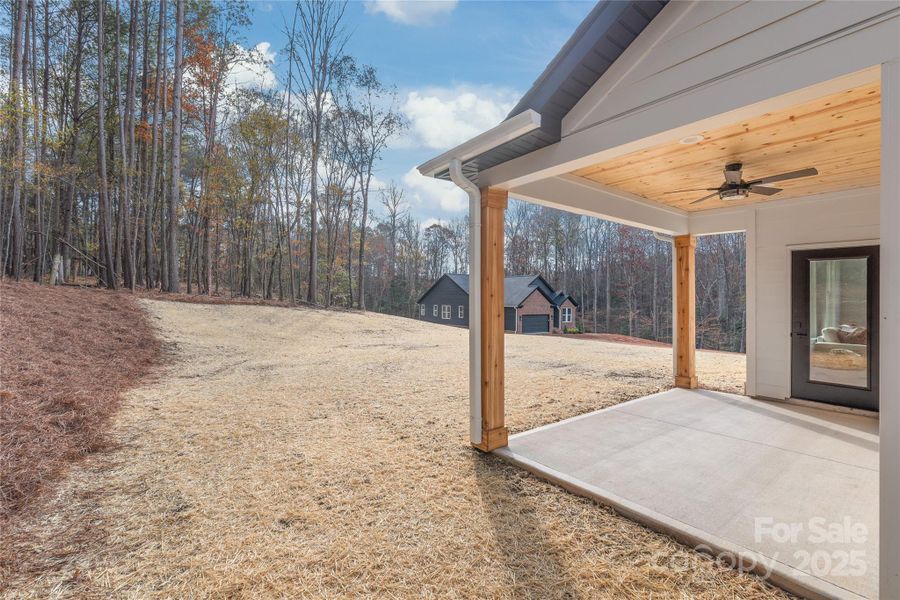 Exterior details and patio area of a home in , Lincolnton (Image 3).
