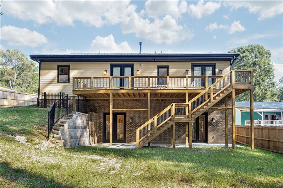 Front exterior of a new home in , Forest Park, GA, highlighting curb appeal (Image 23). Front exterior of a new home in , Forest Park, GA, highlighting curb appeal (Image 23).