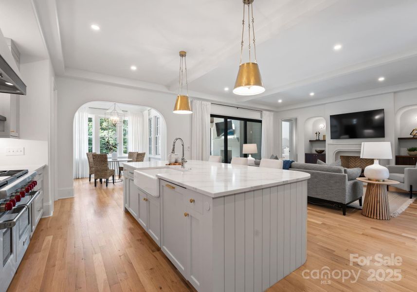 Furnished interior view inside a new home in , Charlotte (Image 7).