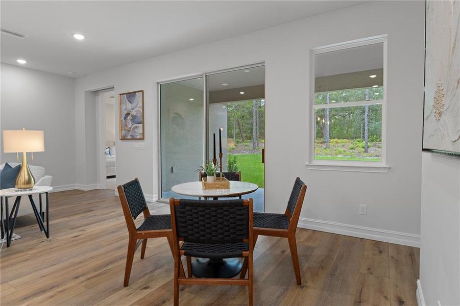 Furnished interior view inside a new home in Pine Ridge Estates, Beverly Hills (Image 14).