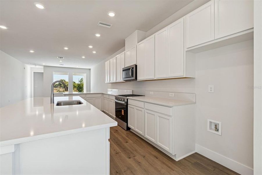 Furnished interior view inside a new home in Vistera of Venice – Garden Series, Nokomis (Image 7).